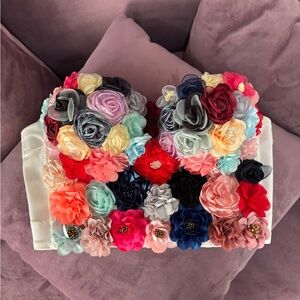 Millau Elegant White Bustier